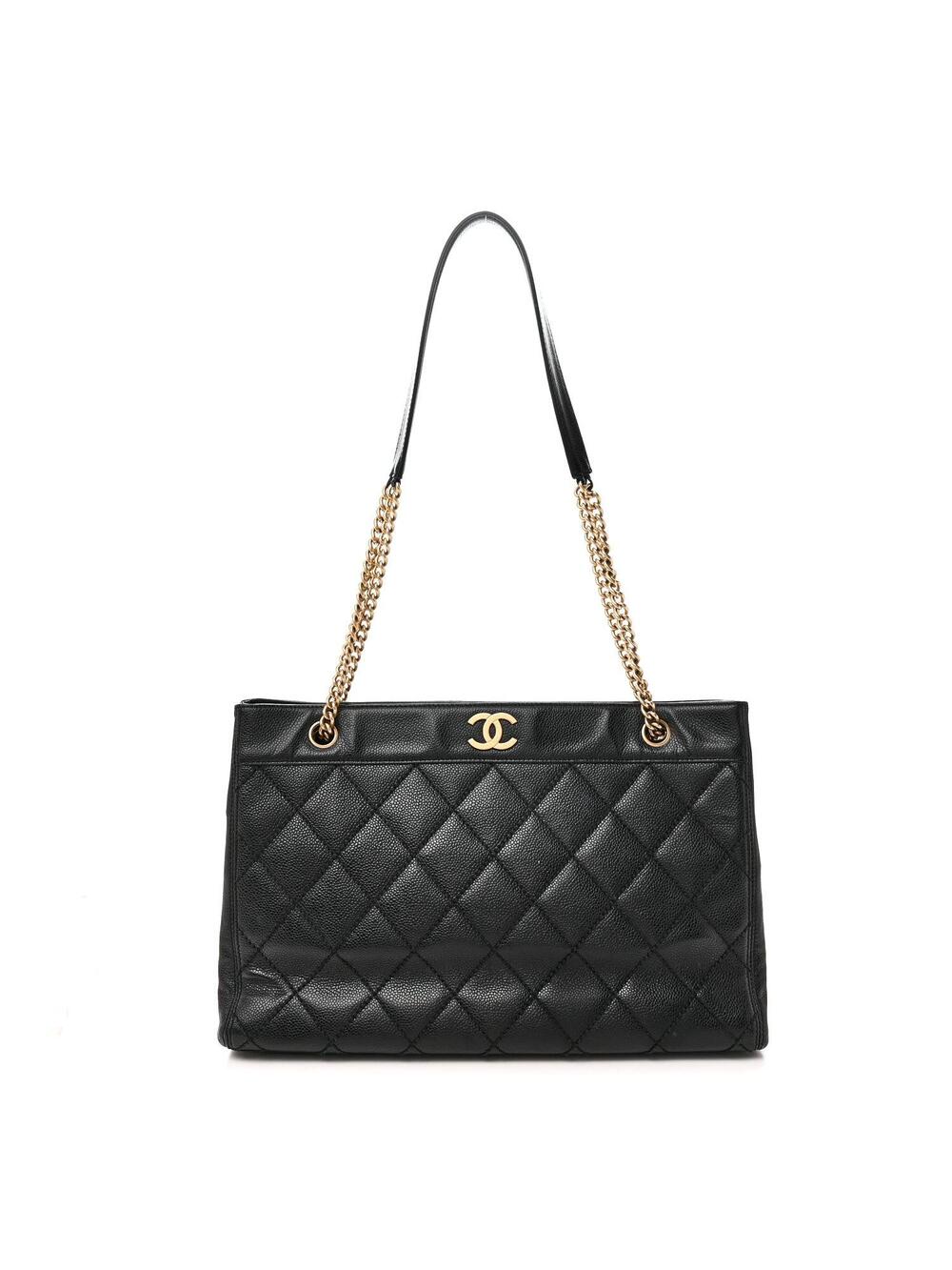 Chanel Caviar Quilted Shopping Tote #330090C28B